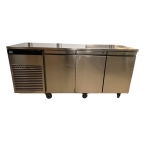 3 door prep table fridge