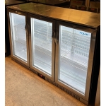 Triple Door Bar Chiller – Stainless Steel