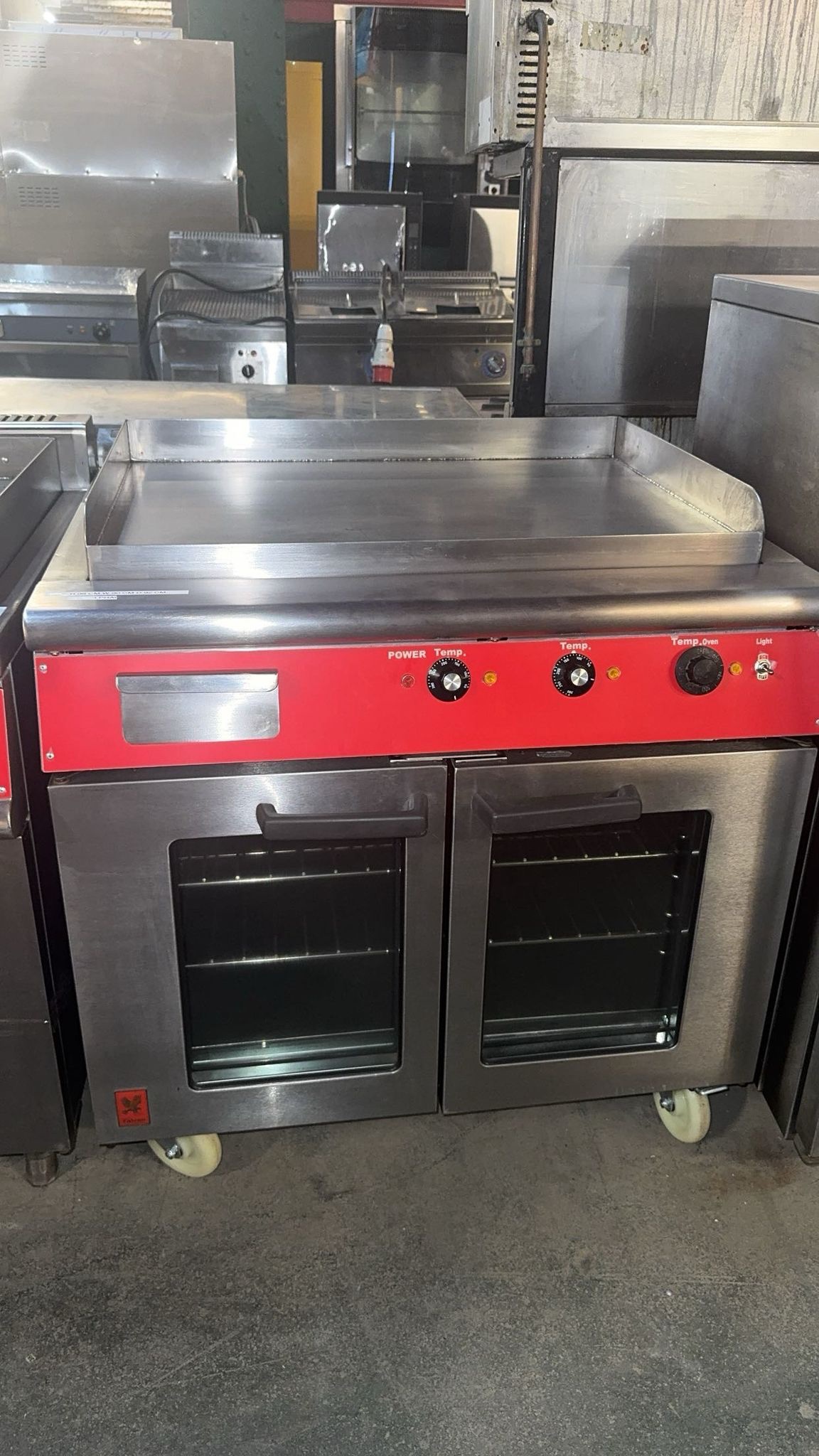 ae107868-bfc4-4a70-b5ba-1796d607ff8e.jpeg Electric Griddle with Oven Base (3 Phase) - Image 1