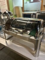 Chafing Dish - Roll top Glass window  9 litre - Image 4