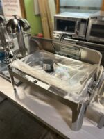 Chafing Dish - Roll top Glass window  9 litre - Image 2