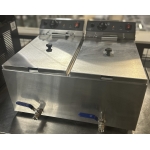 17 Litre Twin Tank Electric Chip Fryer