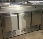 3 Door Preparation Table/Fridge - Image 4