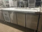 3 Door Preparation Table with Containers - Image 4