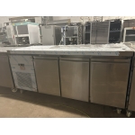 3 Door Preparation Table with Containers