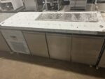 3 Door Preparation Table with Containers - Image 2