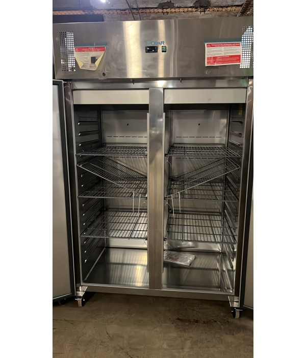 Polar Upright Double Door Fridge 1200Ltr - Image 3