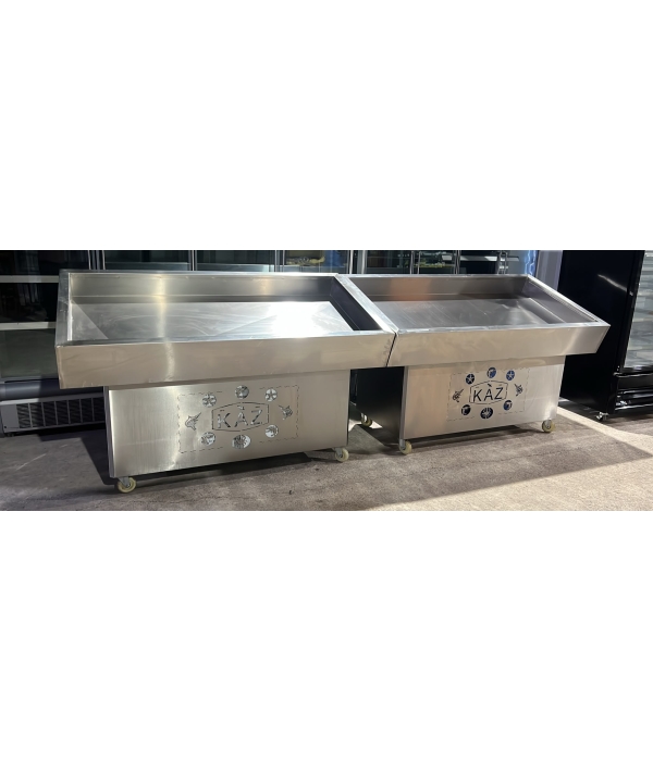 Stainless steel seafood/fish display table - Image 2