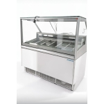 Polar 6 Pan Ice Cream Serve Over Cabinet Freezer - Image 4